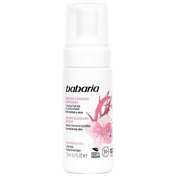 Mousse de Limpeza Cremosa Babaria 150ml