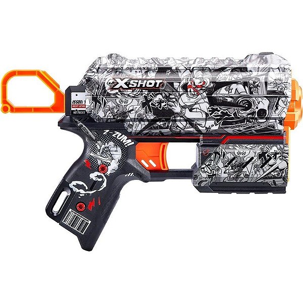 Lançador de Dardos Zuru X-Shot Skins Flux lLLUSTRATE - 36516