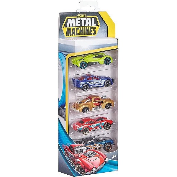 Kit de Carros Máquinas Metálicas Zuru - 6709 (5 Unidades)