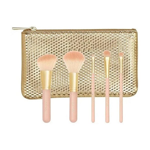 Kit Pincéis Brochas Ruby Face Starter - 98634 (5 Peças)