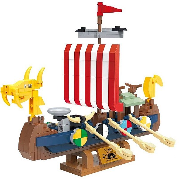Quebra-cabeça Histórico de Modelos Viking Ship 2113 (302 peças)