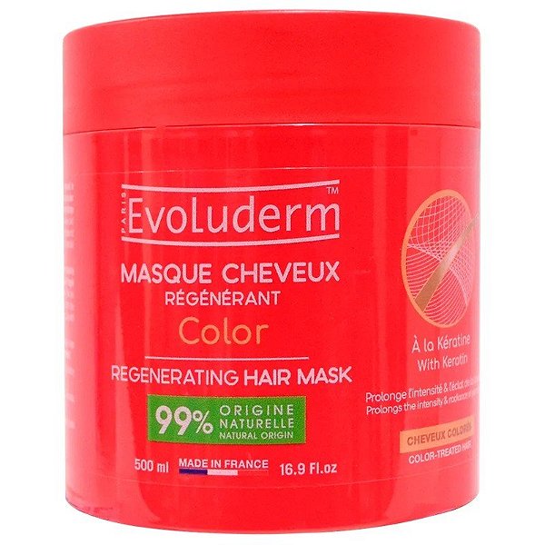 Máscara Capilar Evoluderm Color Renerating Hair - 500mL