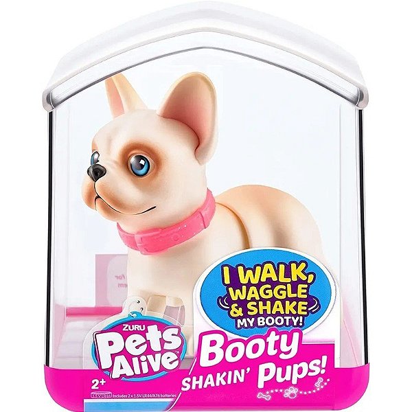 Perro Bulldog Frances Pets Alive Booty Shakin Pups Zuru - 9530