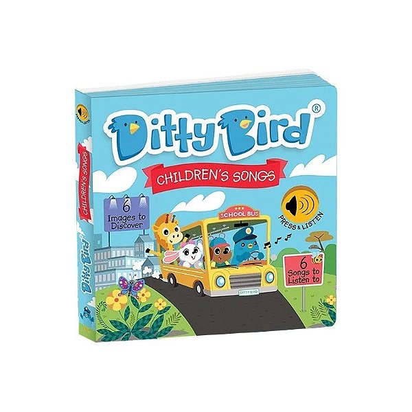 Livro Musical Ditty Bird Canções Infantis - 978-0-9946067-1-6