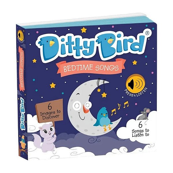 Livro Musical Ditty Bird Canções de Ninar - 978-0-6482685-6-7