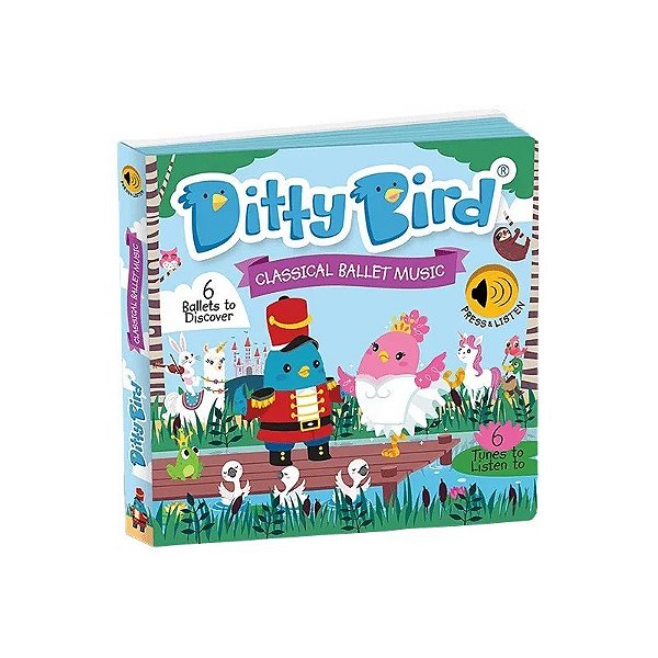 Livro Musical Ditty Bird Classical Ballet Music - 978-0-6486927-5-1