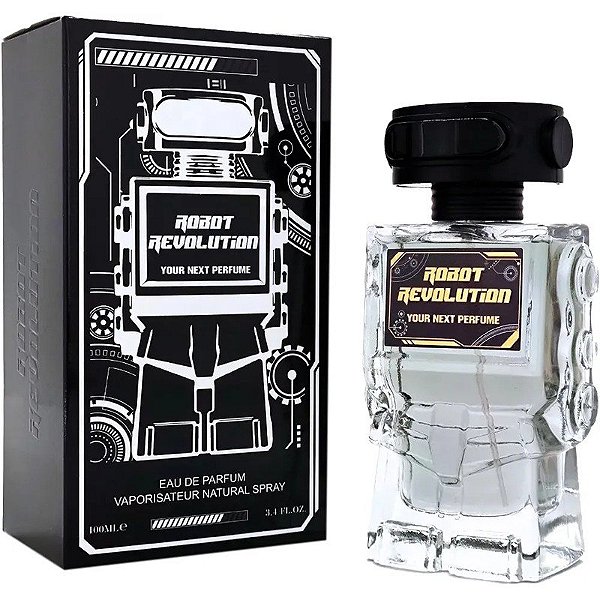 Perfume Lóvali Robot Revolution Black EDP 100ml - Masculino