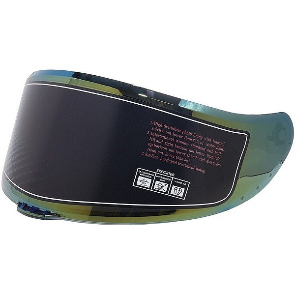 Viseira para Capacete C1/C3 LV Cool - Dourado Revestido
