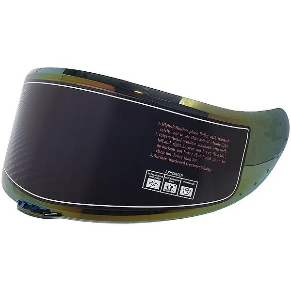 Viseira para Capacete C1/C3 LV Cool - Vermelho Platinado