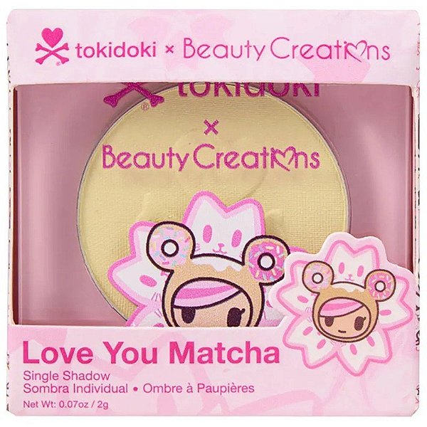 Sombra para Olhos Beauty Creations Single Shadow Love You Matcha - 2g