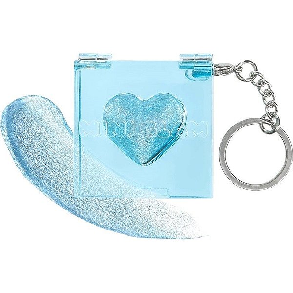 Iluminador Shimmer Mini Glam Coração Blue MGA Entertainment 122746EUC - 5,23 g