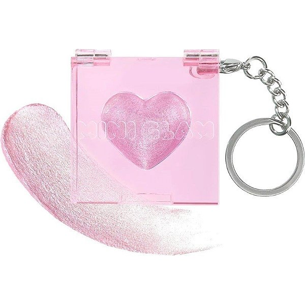 Kit de Iluminador Shimmer Mini Glam Coração Berry MGA Entertainment 122760EUC - 5,23 g