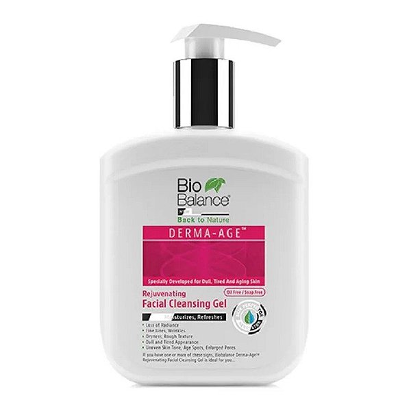 Gel de Limpeza Facial Rejuvenescedor Derma-Age Bio Balance 250 ml