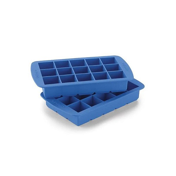Forma de Gelo de Silicone Cuisinart 15 Cubos 2 Peças