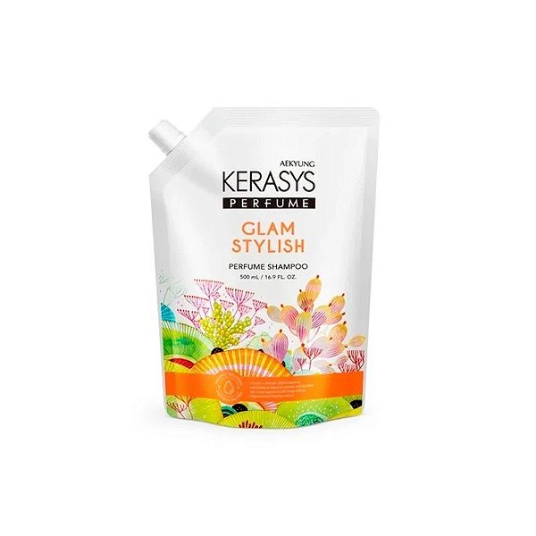 Shampoo Kerasys Glam Stylish Refil 500ML