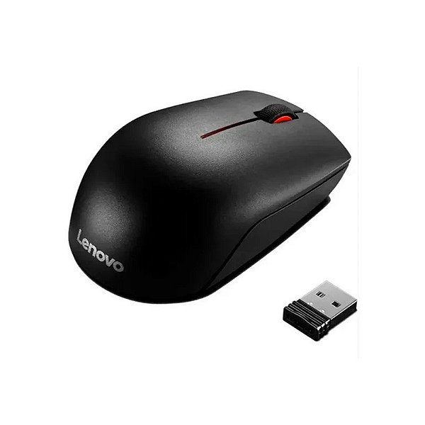 Mouse Lenovo Sem Fio L300 GX30K85315 2.4GHZ 1000DPI - Preto