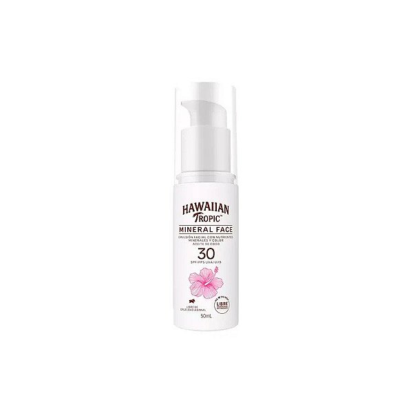 Protetor Solar Hawaiian Tropic Mineral Cor F30 50ml