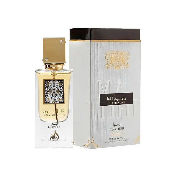 Perfume Lattafa Ana Abiyedh Leather Edp Unissex - 60ml