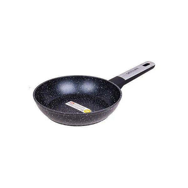 Frigideira Ucc Life com Revestimento Em Granito Preto, 20 CM