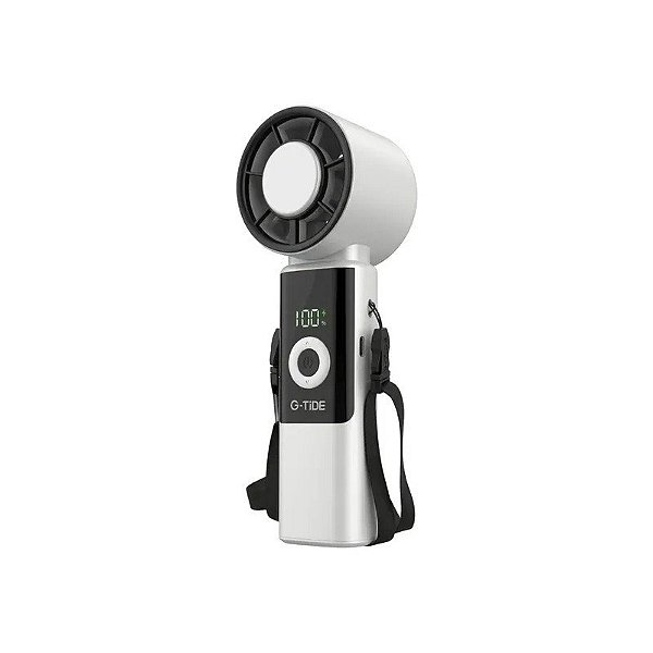 Mini Ventilador Portátil G-Tide FH02L 4400MAH Cor Branca