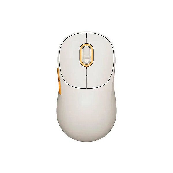 Mouse Xiaomi Wireless 3 XMWXSB03YM - Sem Fio - Multi Bluetooth - 1200 Dpi - 5 Botões - Branco