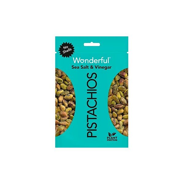 Pistache Wonderful S/Casca Sal Marinho e Vinagre 155G