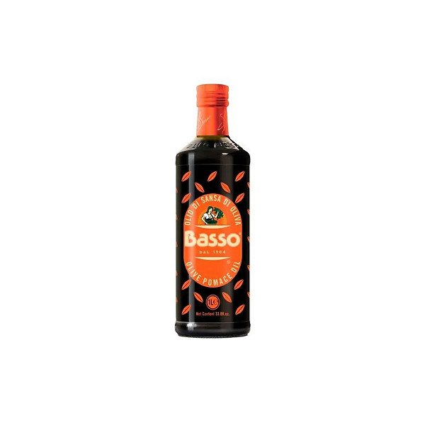 Garrafa de Azeite de Bagaço de Oliveira Basso 1 LT
