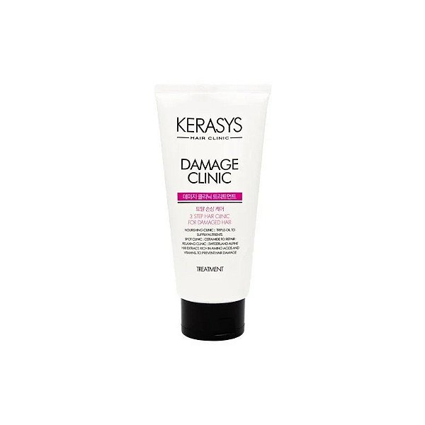 Máscara de Tratamento Kerasys Damage Clinic Rosa 300ml