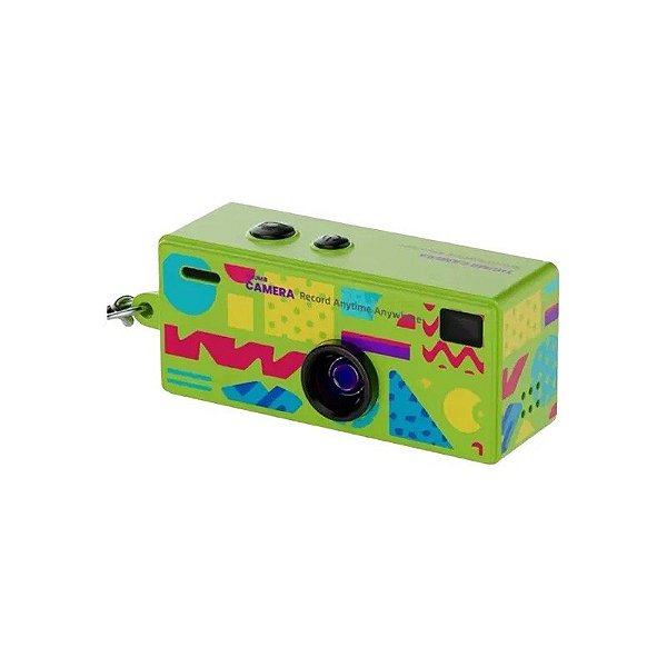 Mini Câmera Chaveiro Satellite G6 A-DV950 - Full HD - Recarregável - Verde