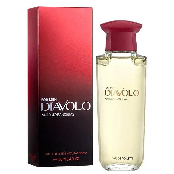Perfume Antonio Banderas Diavolo EDT 100ml - Masculino