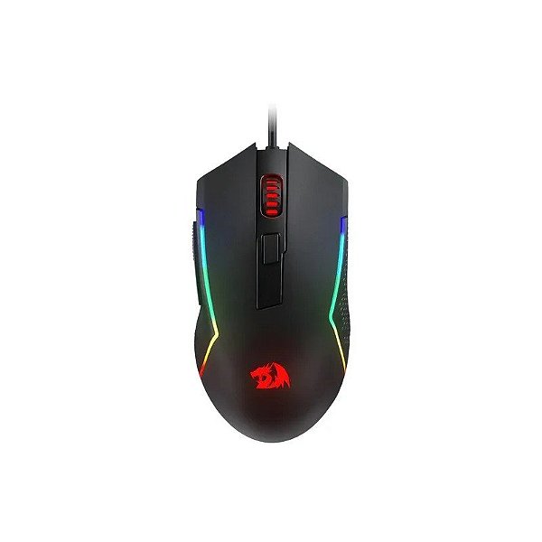 Mouse Gamer Redragon M616 Redragon Trident 10000 Dpi USB RGB - Preto