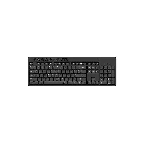 Teclado Redragon BK 7094 - Sem Fio - Inglês - Preto