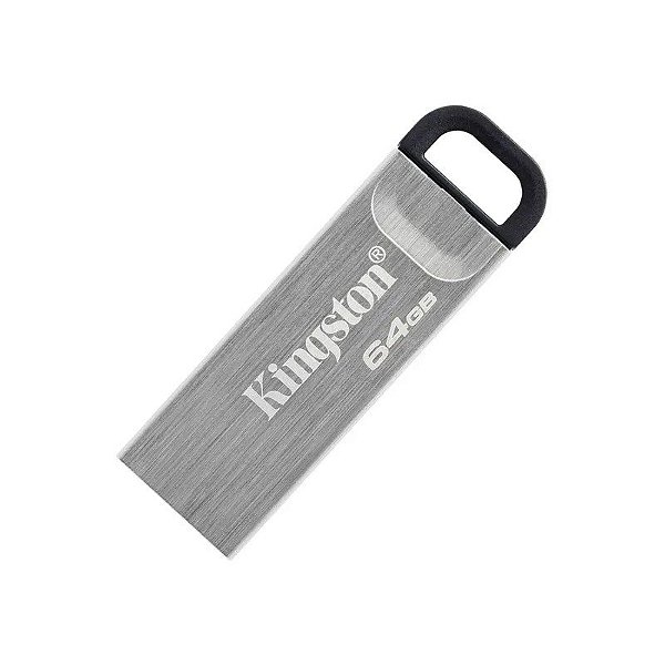 Pendrive Kingston Datatraveler Kyson DTKN/64GB - 64GB - Prata