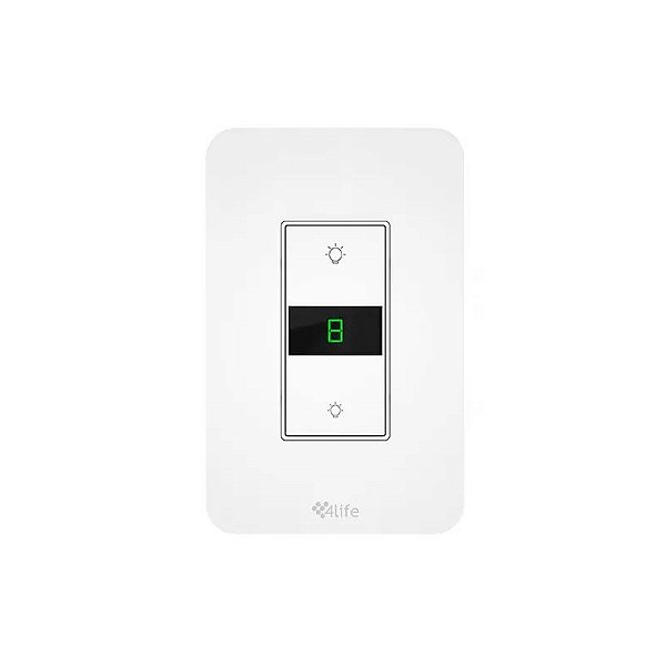 Interruptor Smart Light 4Life FI7011 WiFi 110V/50-60Hz