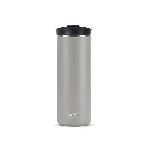Garrafa Tyeso TS-01-01030 7-2# MZ-287 com Tampa Dupla 750ML - Cinza