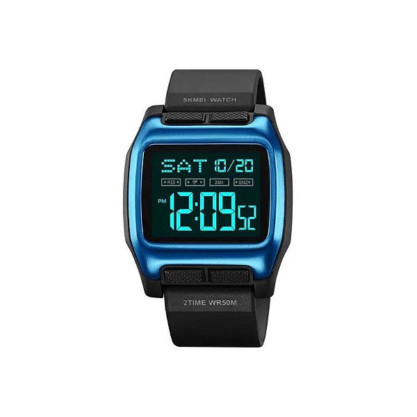 Relógio Masculino Digital Skmei 2193 Bu Azul