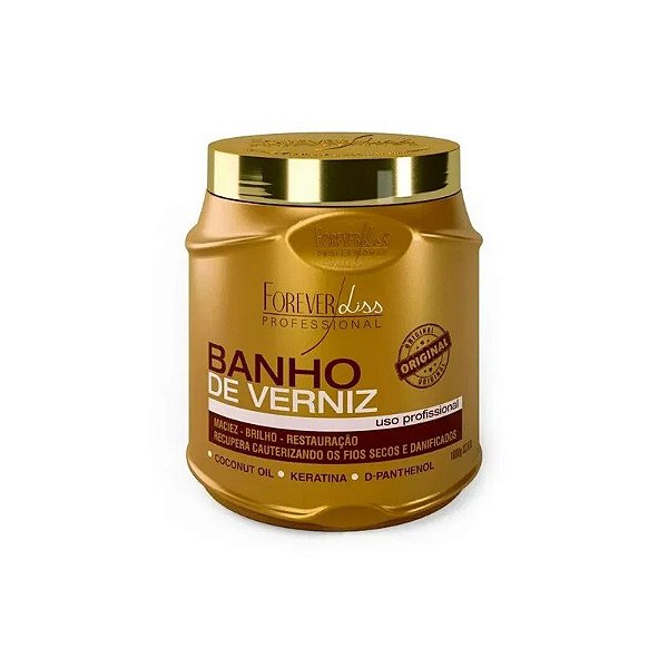 Máscara de Tratamento Forever Liss Banho de Verniz 1kg