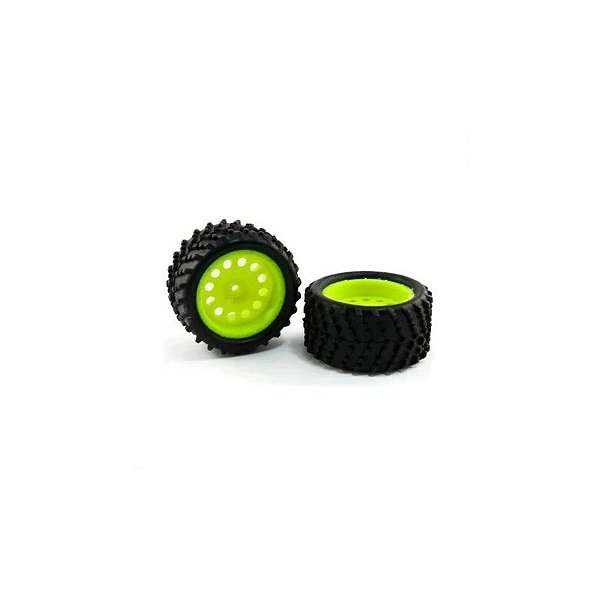 Roda HT Yellow 1/16 Completa 2PC 86017Y