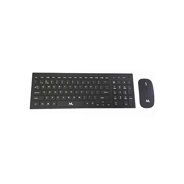 Teclado Mtek + Mouse KM-5515W Wireless Port - Preto