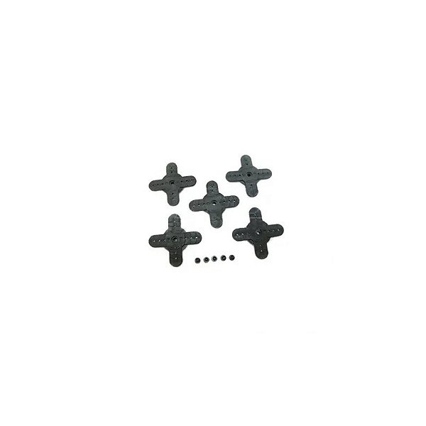 Kit de Chifre MKS 1Z-X8-SV-CH-01 de Plástico 5 Peças