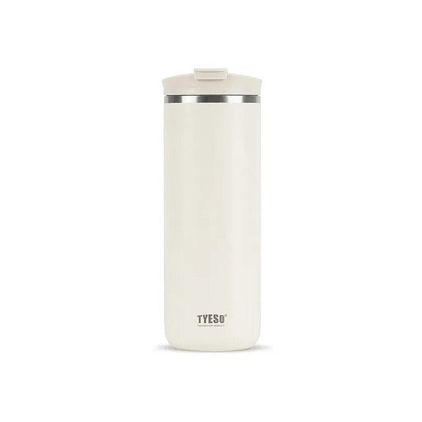 Garrafa Tyeso TS-01-01030 7-2# MZ-287 com Tampa Dupla 750ml - Branco