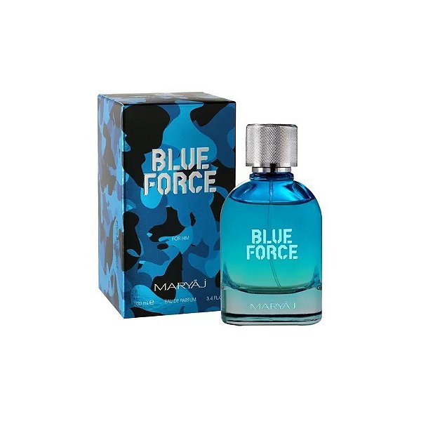 Perfume Maryaj Blue Force - Eau de Parfum - Masculino - 100ML