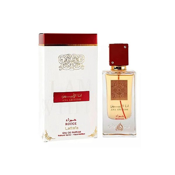 Perfume Lattafa Ana Abiyedh Rouge - Eau de Parfum - Unissex - 60Ml