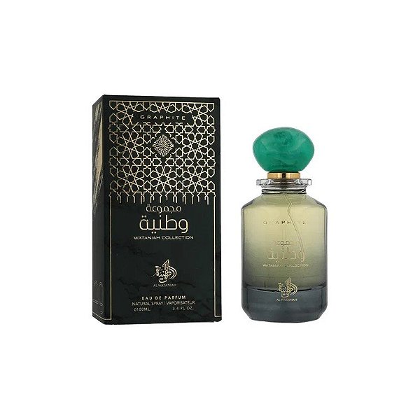 Perfume Al Wataniah Graphite Água de Perfume Unissex 100ML
