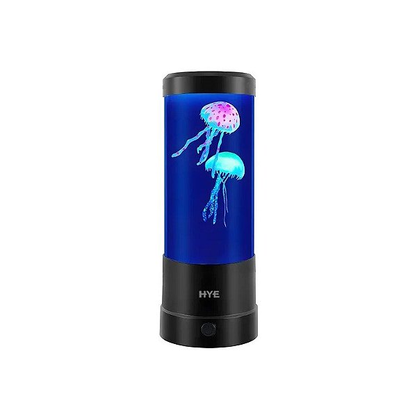 Lâmpada LED Hye HYE-9800 de 7 Cores a Pilha - Preto