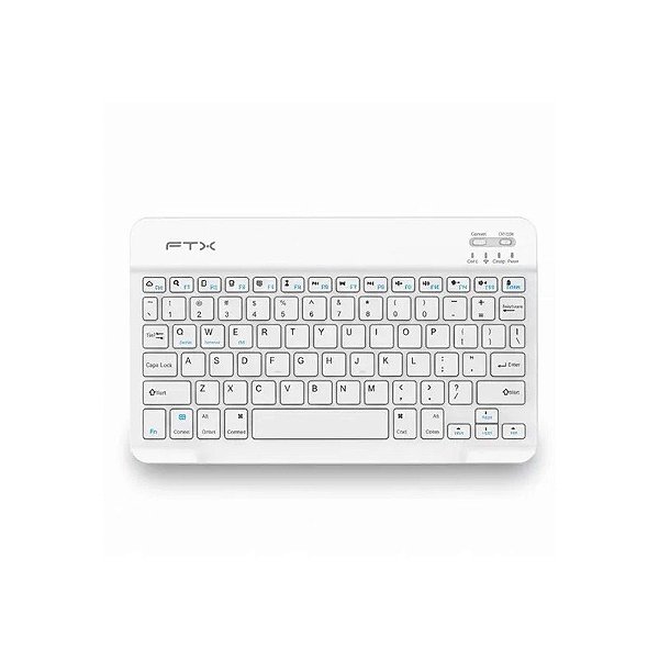 Teclado FTX FTXB09 Bluetooth (Português) - Branco