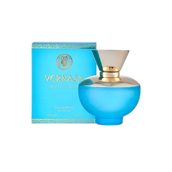 Perfume Feminino Lovali Versana Galaxy Turquoise Edp 100ML