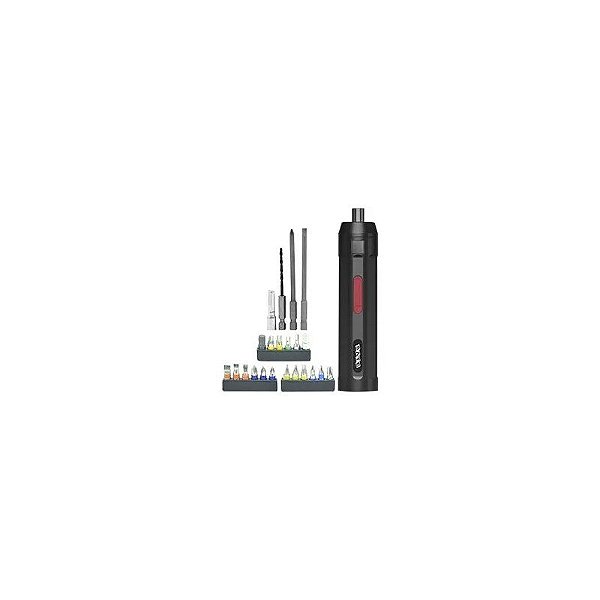 Parafusadeira Elétrica Satellite A-KS22 Kit Recarregável - Preto