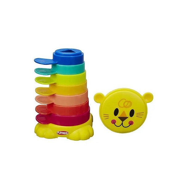 Pilha de Copos Brinquedo Hasbro Playskool B0501 Leão