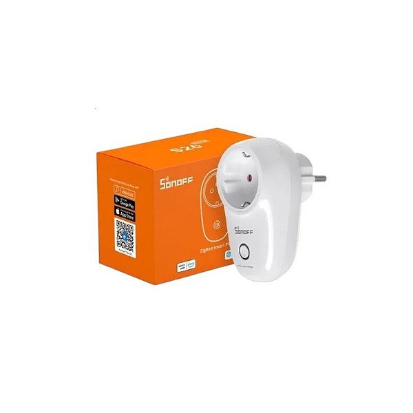 Tomada Inteligente Sonoff Smart Plug Wifi Zigbee S26R2ZBTPF